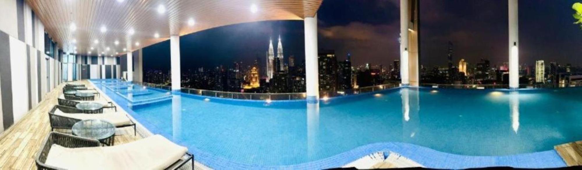The Luxe Colony Klcc By Sky Pool Apartment กัวลาลัมเปอร์ ภายนอก รูปภาพ