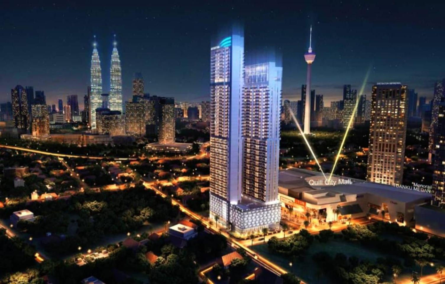 The Luxe Colony Klcc By Sky Pool Apartment กัวลาลัมเปอร์ ภายนอก รูปภาพ